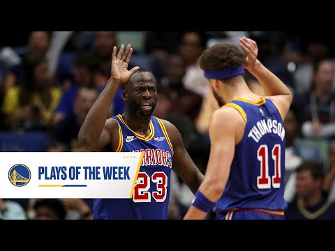 Golden State Warriors Plays of the Week | Week 25 (April 4 - 10) video clip