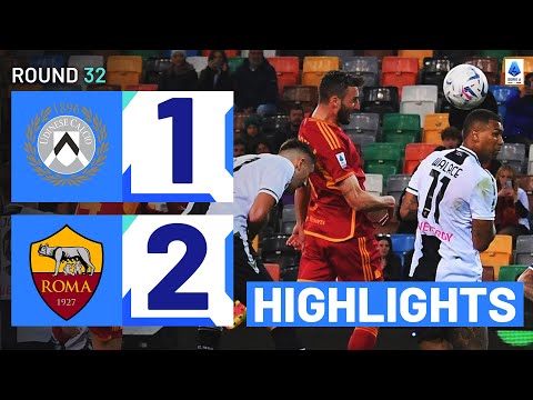 UDINESE-ROMA 1-2 | HIGHLIGHTS | Cristante secures three points for Roma | Serie A 2023/24