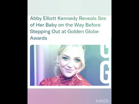 Abby Elliott Kennedy Reveals Sex of Her Baby on the Way Before Stepping Out at Golden Globe Awards