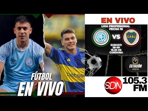 Desde Córdoba – Belgrano Boca por la Liga Profesional – Por SDN Radio