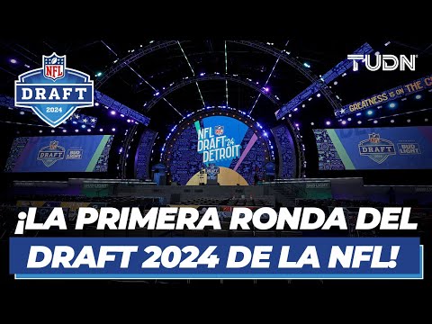 ¡Listos los 32 elegidos! ¡Así se vivió la primera ronda del Draft 2024 de la NFL! | TUDN