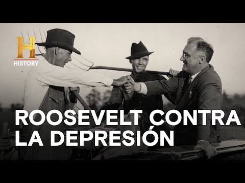 ROOSEVELT COMBATÍA LA DEPRESIÓN  - ROOSEVELT