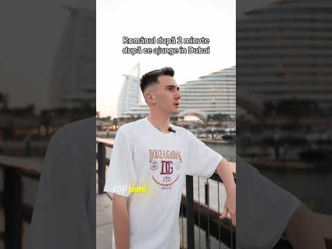 Romanul dupa 2 ore in Dubai #shorts