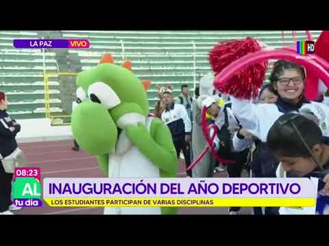 Inauguración del año deportivo en La Paz