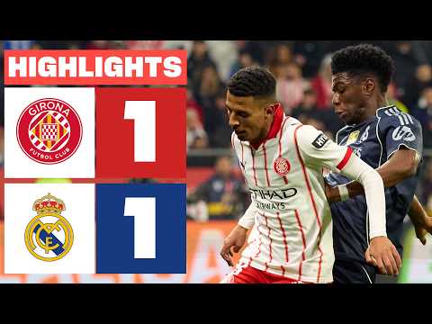 GIRONA FC 1 - 1 REAL MADRID | RESUMEN LALIGA EA SPORTS