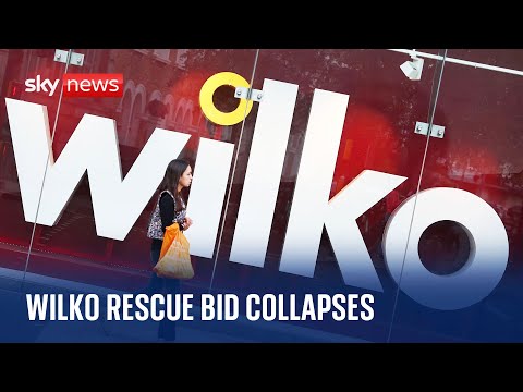 Wilko rescue bid collapses placing jobs at risk