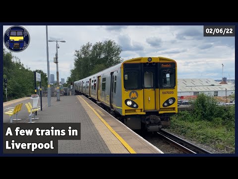 A few trains in Liverpool | 02/06/22