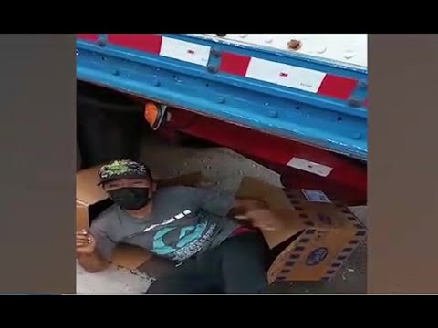 Camionero le salvó la vida a un indigente