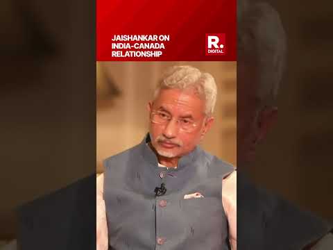 Jaishankar Opens Up On India's Relationship With Canada | Nation Wants To Know