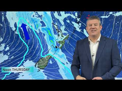NZ: Cold change coming, northern low too
