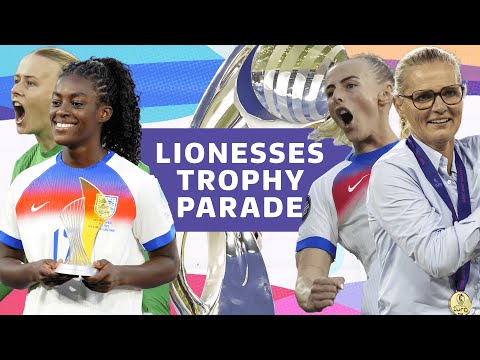 Watch live coverage of the Lionesses' trophy parade | ITV News