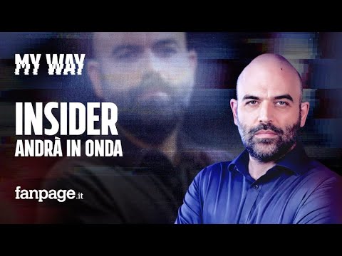 Roberto Saviano racconta perché ora Insider torna in tv: "Rai costretta, ma censura resta"