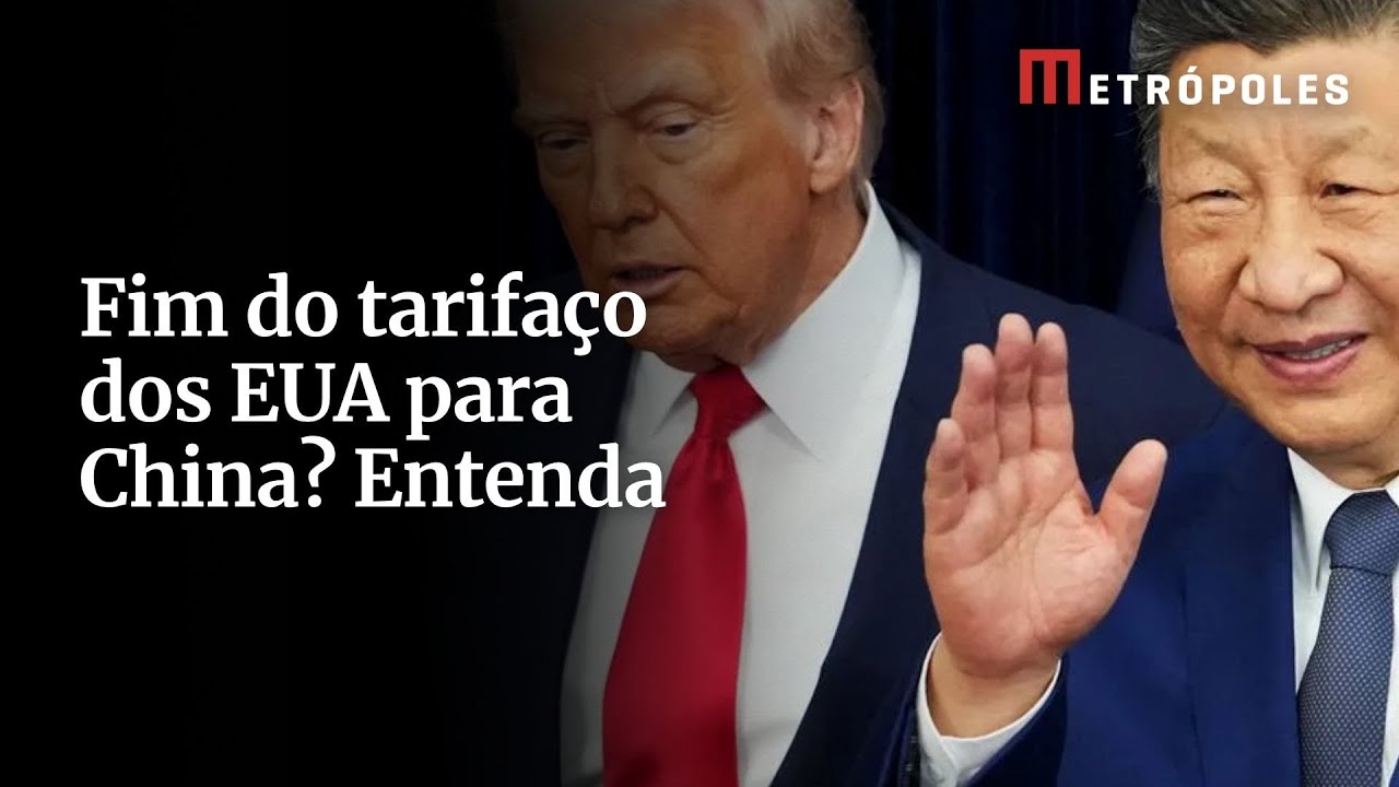 EUA e China fazem acordo histórico sobre tarifaço e minerais  TV Online EUA e China fazem acordo histórico sobre tarifaço e minerais