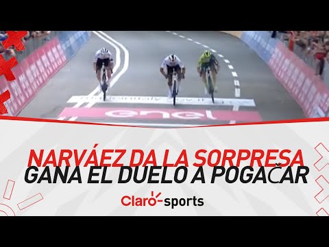 Giro de Italia 2024: Narva?ez da la sorpresa y le gana el duelo a Pogac?ar en la Etapa 1