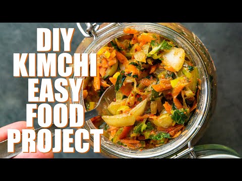 OUR EASY KIMCHI RECIPE | VEGAN | FOODIE PROJECT