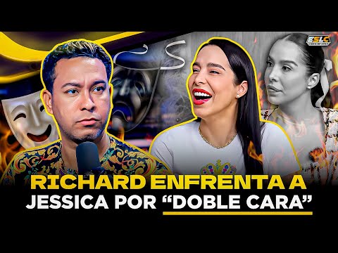RICHARD HERNANDEZ BARRE CON JESSICA PEREIRA Y LA LLAMA “DOBLE CARA” POR ACABARLO EN SU PROGRAMA