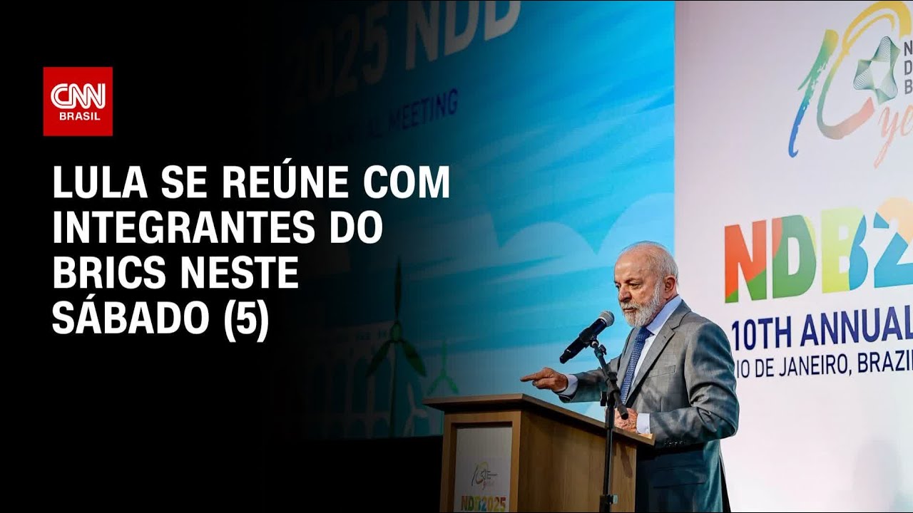 Lula inicia agenda do Brics com reuniões bilaterais no Rio de Janeiro | AGORA CNN