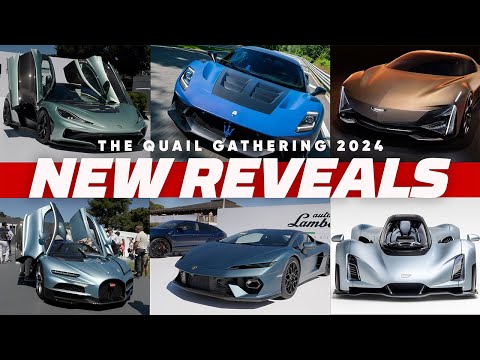 2024 Quail Motorsport Gathering: Electric Hypercars & Luxury Concepts