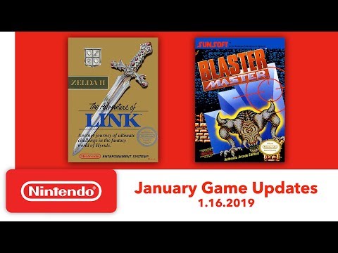 Nintendo Entertainment System - January Game Updates - Nintendo Switch Online