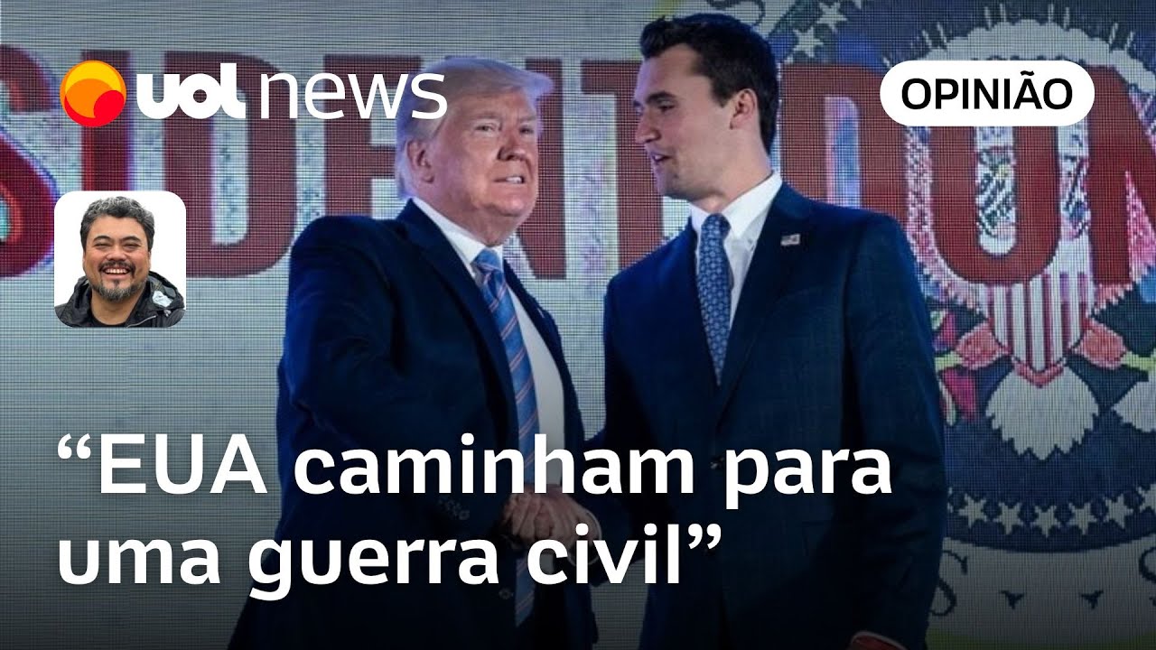 Charlie Kirk assassinado mostra que EUA caminham para a guerra civil | Leonardo Sakamoto