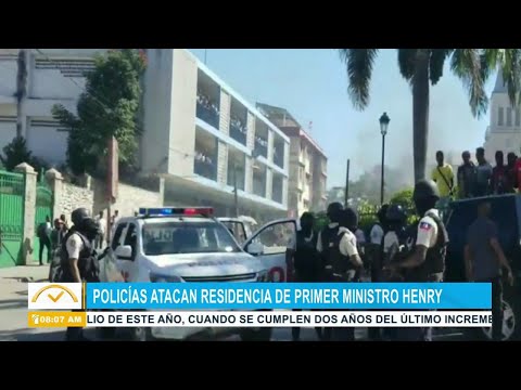 Disturbios protagonizados por policías haitianos en Puerto Príncipe