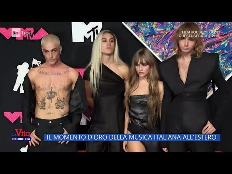 Il momento d'oro della musica italiana all'estero - La Vita in diretta - 18/10/2023