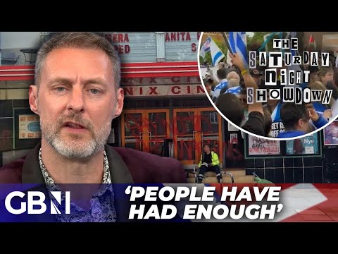 'People have had ENOUGH' - Pro-Israeli counter protests kick off after activists trash cinema