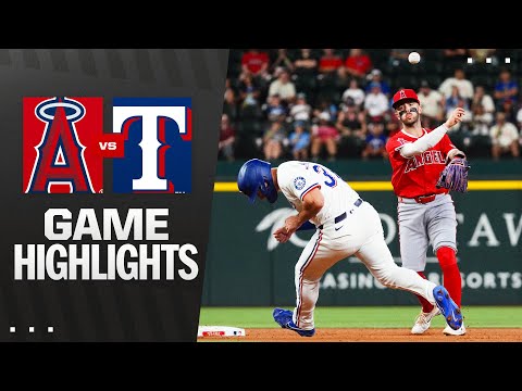 Angels vs. Rangers Game Highlights (8/25/25) | MLB Highlights