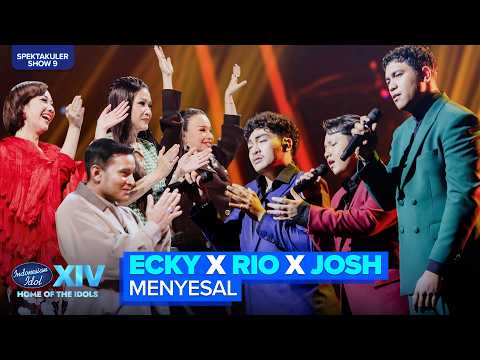 ECKY X RIO X JOSH - MENYESAL (RESSA HERLAMBANG) | SPEKTA 9 – Indonesian Idol 2026