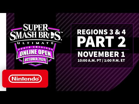 Super Smash Bros. Ultimate NA Online Open October 2020 - Finals: Regions 3 & 4 - Part 2