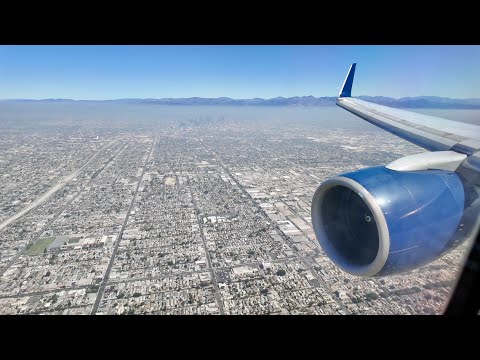 Boeing 757 landing into Los Angeles (LAX) - 4K 60fps