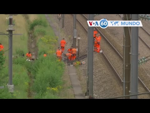 Manchetes mundo: França - Ataques à rede ferroviária no dia de abertura dos Jogos Olímpicos