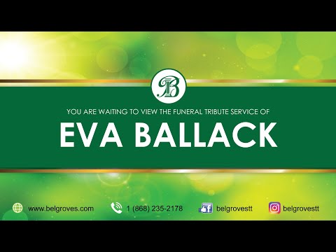 Eva Ballack Tribute Service