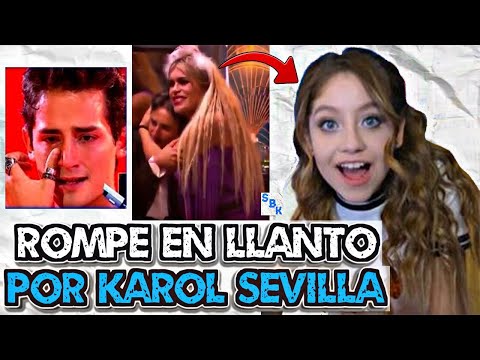 Emilio Osorio NO Se AGUANTÓ Y ROMPE EN LLANTO Por Karol Sevilla