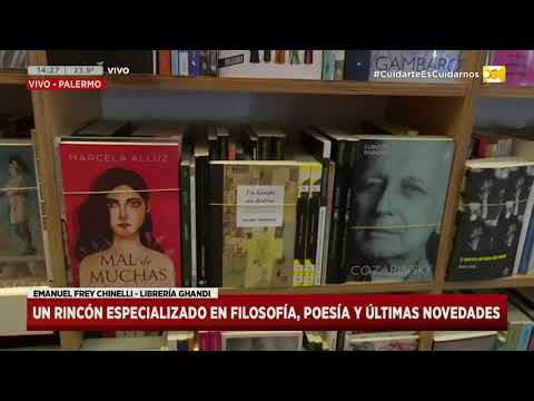 Visitamos Gandhi (Parte 1) una librería histórica de Buenos Aires en Hoy Nos Toca