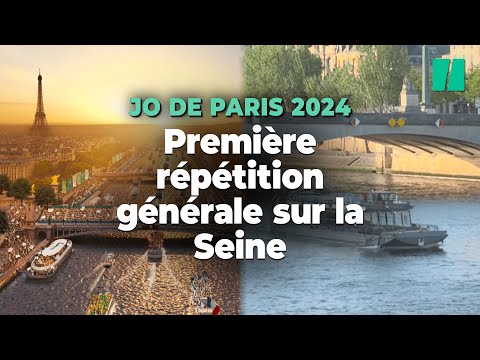 JO de Paris 2024 : une première répétition de la cérémonie d’ouverture sur la Seine