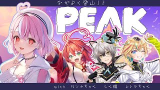 【#peak   】4人で楽しく山登り！！！【秘間慈ぱね/ぶいぱい】