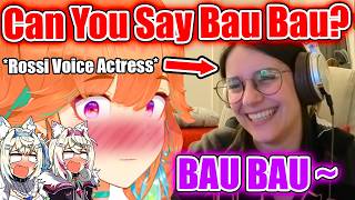Kiara Makes Rossi Voice Actress Say ‘Bau Bau’ and It’s So Cute!