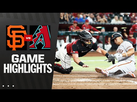 Giants vs. D-backs Game Highlights (7/1/25) | MLB Highlights