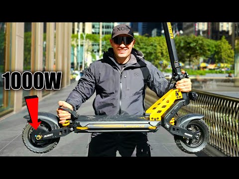 New 1000W Compact Electric Scooter Ausom Leopard