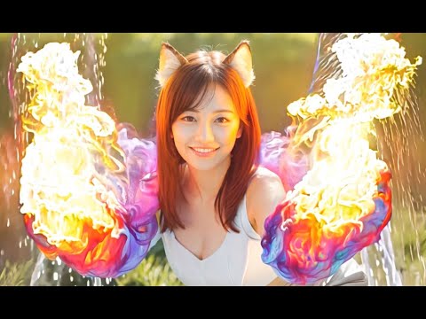 【悲報】炎の魔法は使えても敵は倒せない19人のAI美女