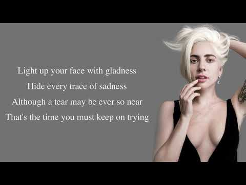 Lady Gaga - Smile (cover) [Full HD] lyrics