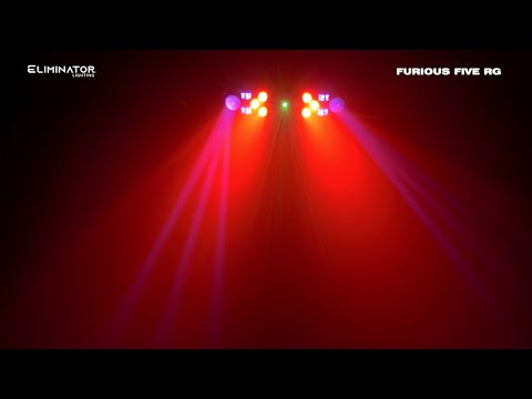 Eliminator Lighting Furious Five RG Demo Video