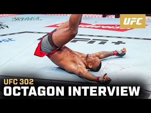 Jailton Almeida Octagon Interview | UFC 302