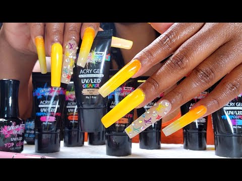 MY POLYGEL NAILS LASTED 8 WEEKS! 😜- Here's How I did it (& the POLYGEL I used)🌷