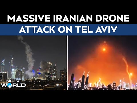Iran Attacks Israel News LIVE | Tel Aviv Drone Attack | Iran Attacks Israel | Operation Rising Lion