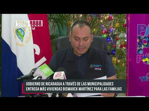 Más viviendas Bismarck Martínez para las familias de Nicaragua