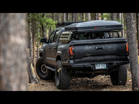 Ultimate Overland Bed Setup Diamondback Front Runner Tacoma Bed Cover Rack System Overlander Freaks