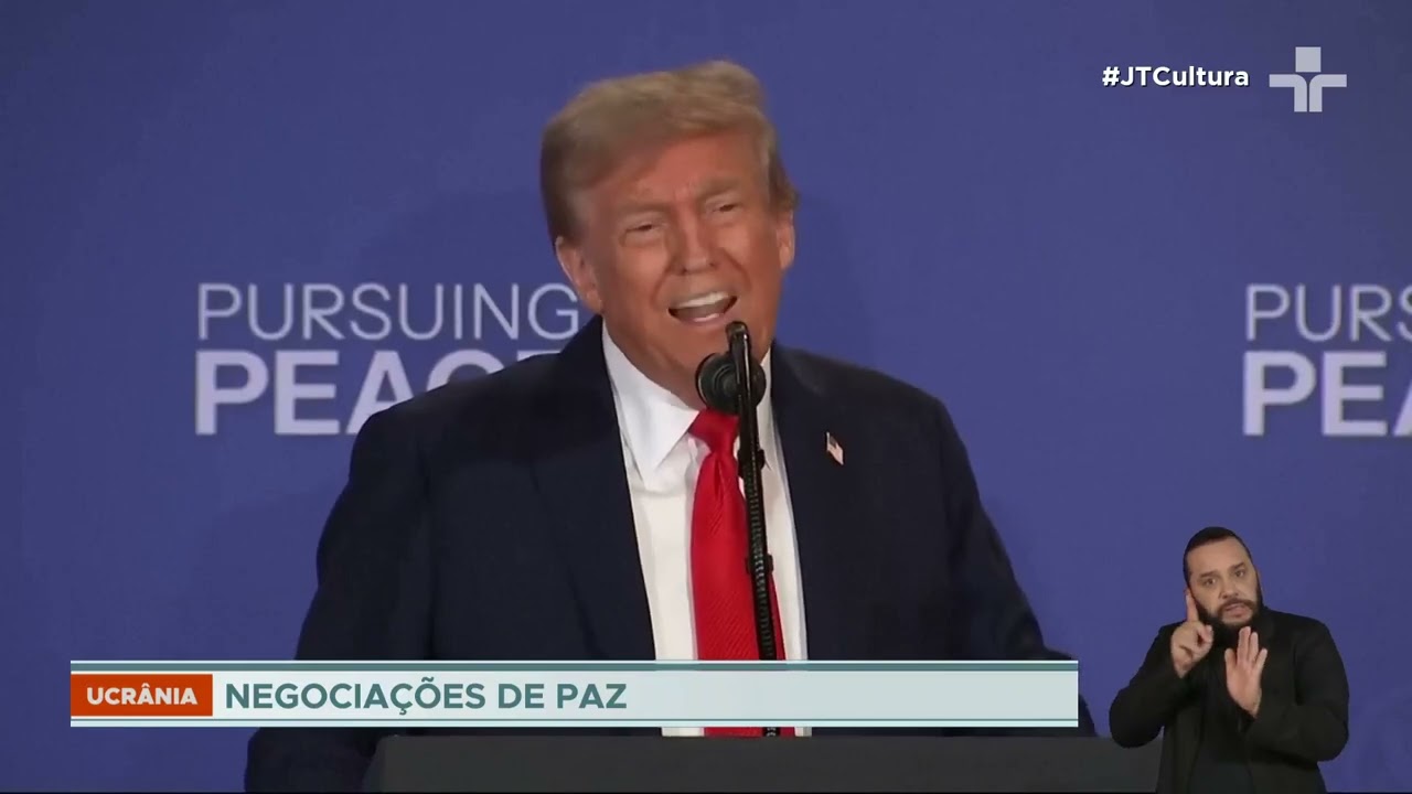Trump se reúne com Zelensky e líderes europeus para tratar da guerra na Ucrânia