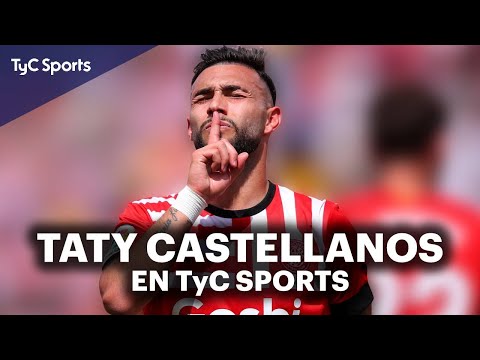 CASTELLANOS EN TyC SPORTS  LOS GOLES AL REAL MADRID, EL LLAMADO DEL RIVER DE GALLARDO Y SU PRESENTE